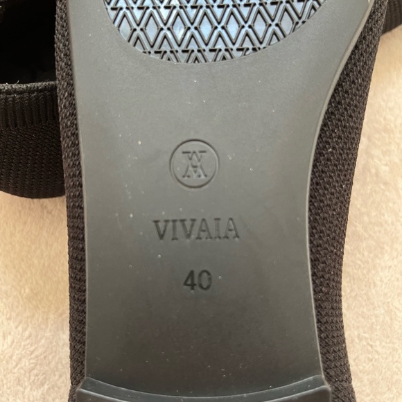 VIVAIA Women's Black Round Toe Flats EU Size 40 - Picture 8 of 8